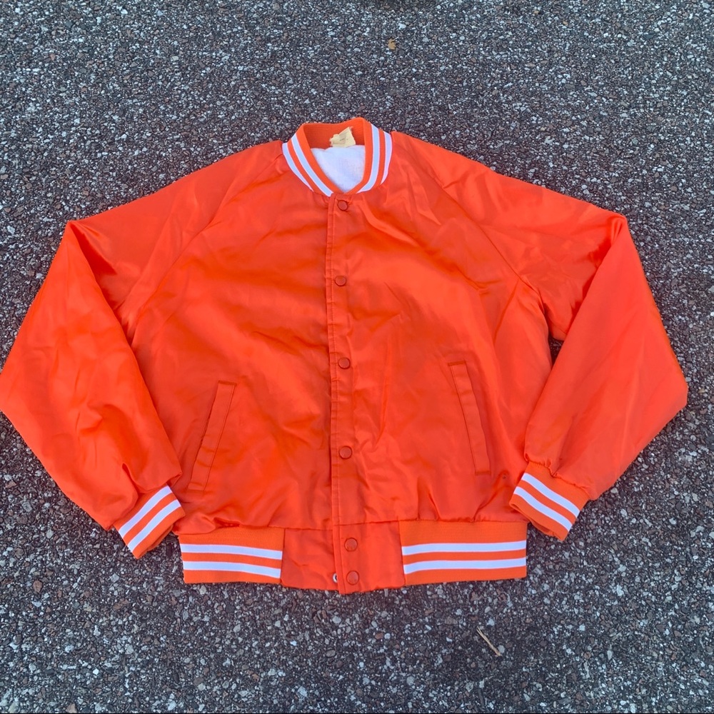 Vintage UF Florida Gators Chalk Line Satin Jacket - Picture 2 of 6